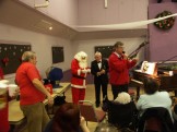 Father Christmas at the Carol Concert