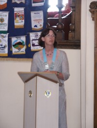 Vice District Governer Lion Brigid Hendy