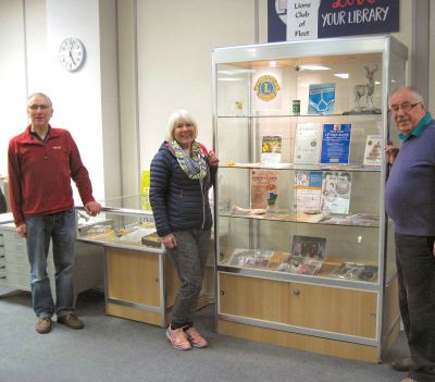 Fleet Library display