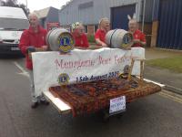 Lion Ken Carter, Lion Jim Storey and team at Fleet Carnival