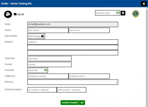 psa form