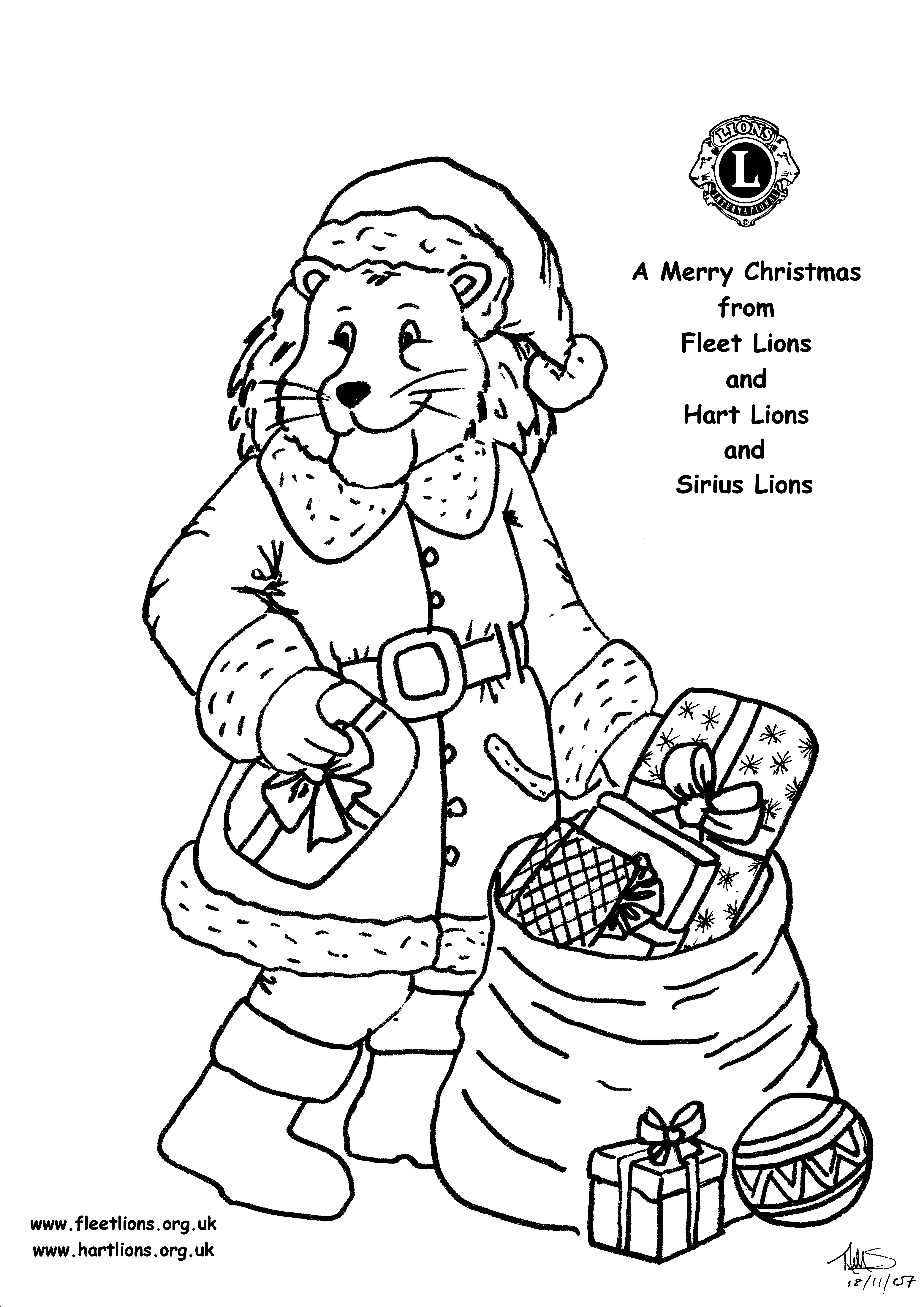 Fleet Lions - serving the community since 1974 - Where will Santa be