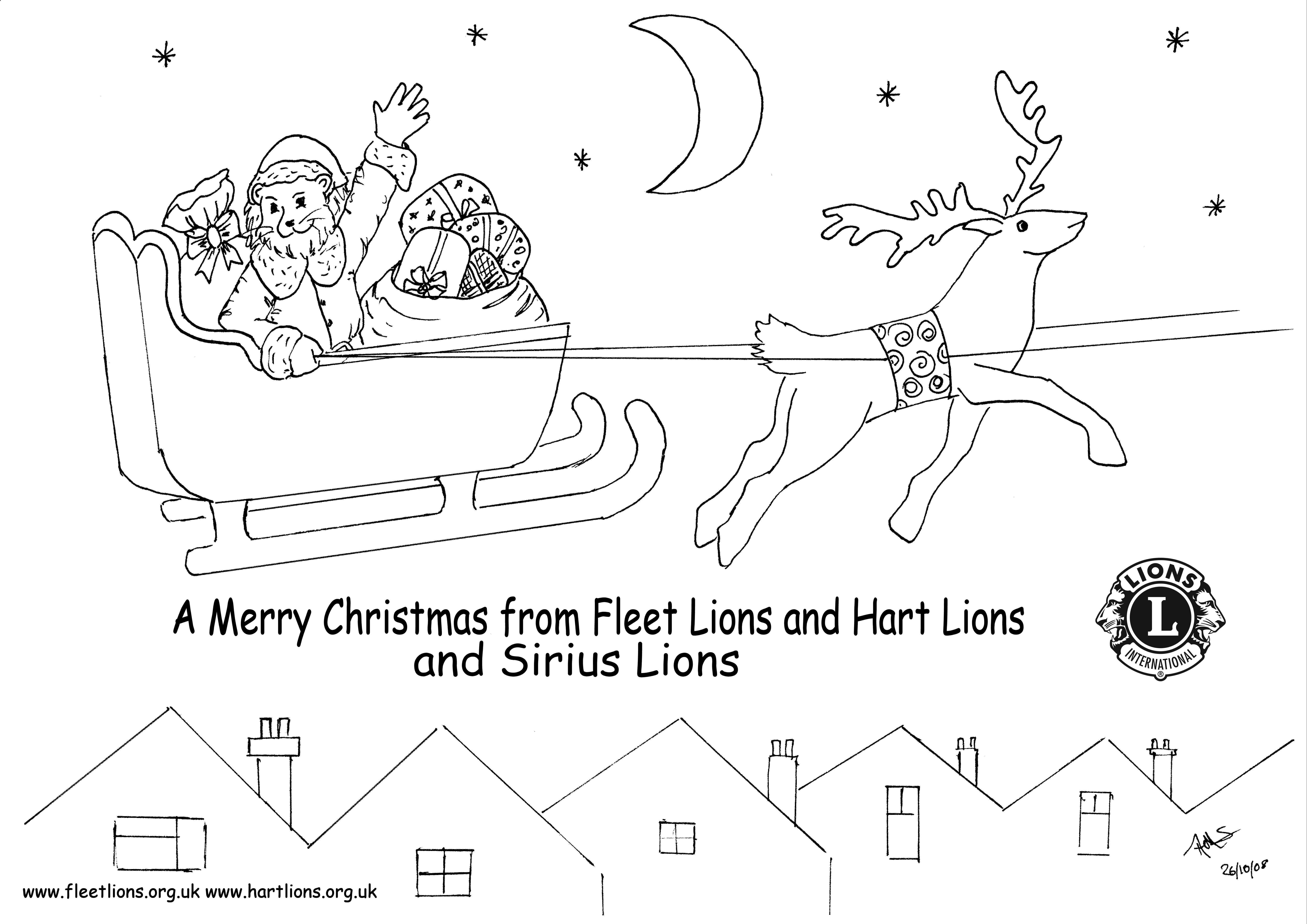 year without a santa clause coloring pages - photo #46